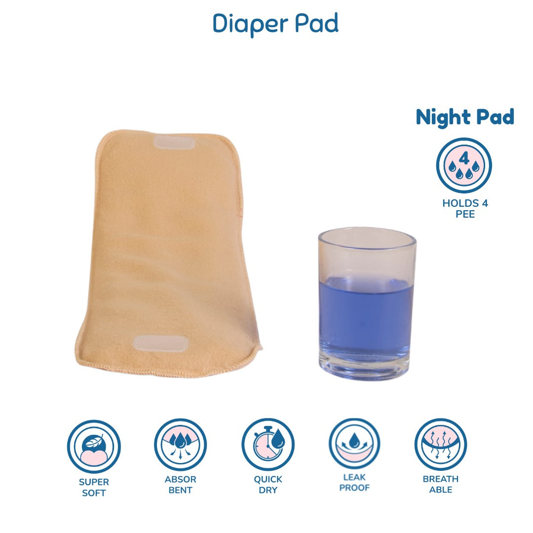 Reusable Diaper Padnight